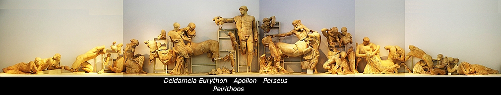 West pediment of the temple of Zeus