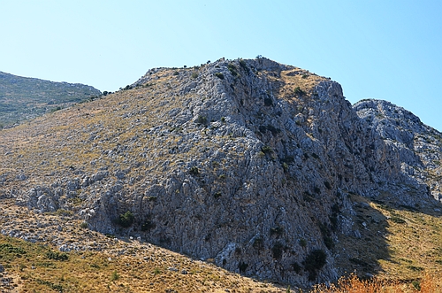 view to Agios Vasileios castle