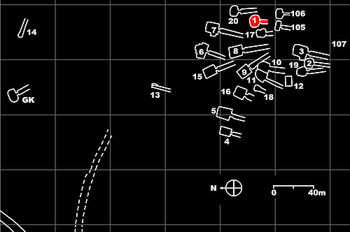 location chamber tomb 1