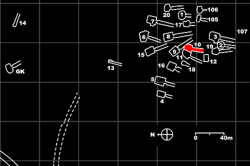 location chamber tomb 10