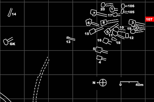 location chamber tomb 107