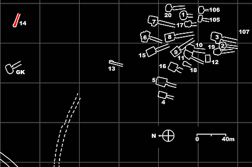 location chamber tomb 14