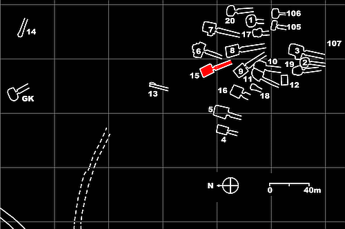 location chamber tomb 15