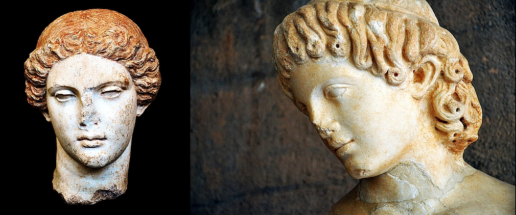 head of a statue