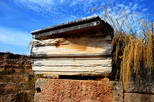 Corinth theatre fragment