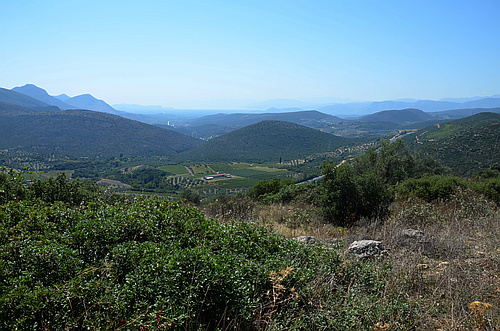 view from Evangelistria hill