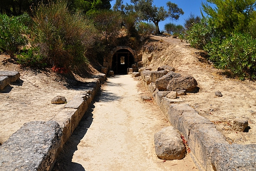tunnel to the stadium
