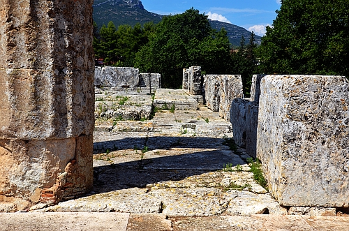 cella of the Zeus temple