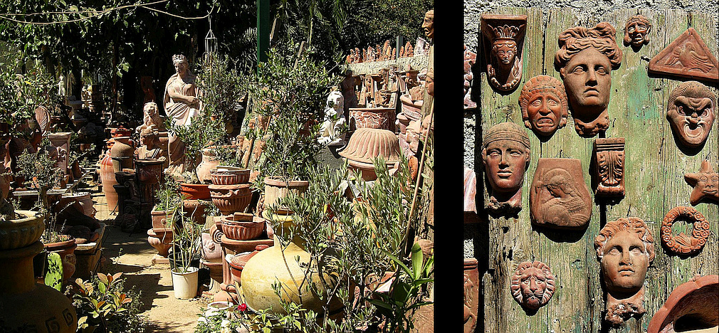 decorational items for house and garden