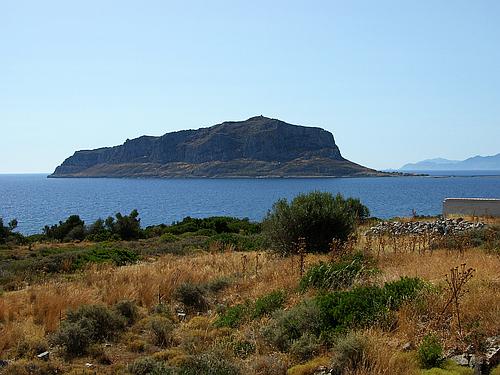 view of Monemvasia