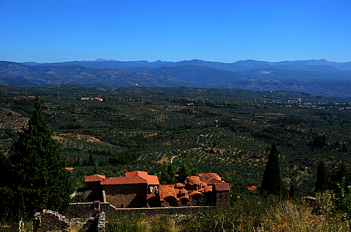 view from Mystras
