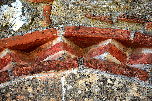 Saint-Christopher chapel Mystras detail