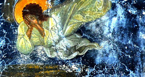 Peribleptos monastery frescos Mystras