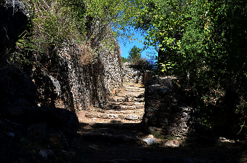 path in Mystras
