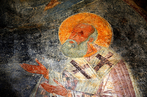 Metropolis church fresco