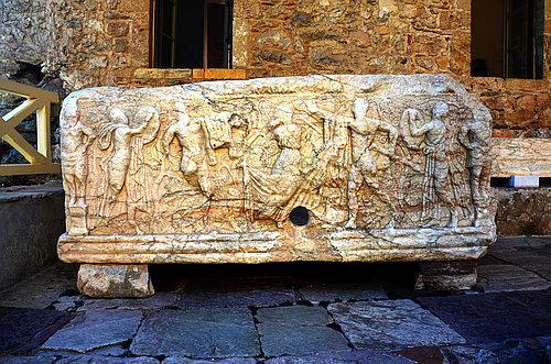 ancient sarcophagus