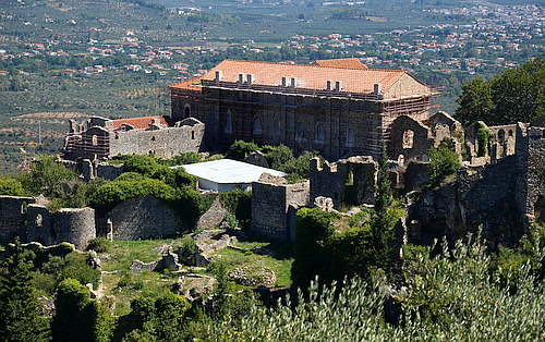 palace of the Despots of Mystras