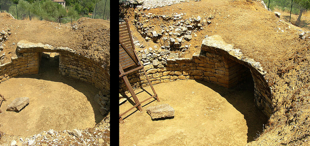 Mycenaean tholos tomb Kambos