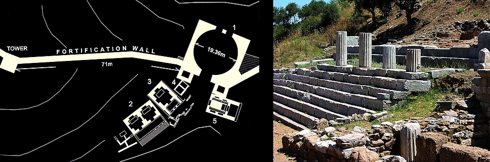 Arkadian Gate and surroundings