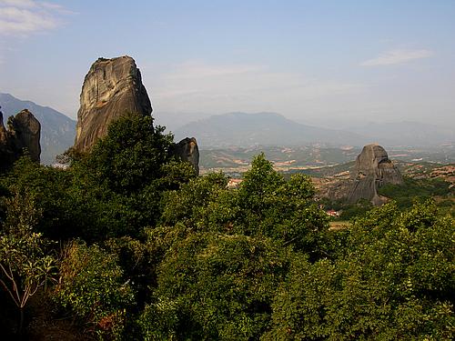 Meteora landscape