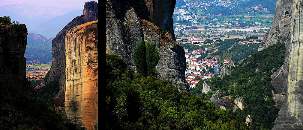 Agia Triada monastery landscape
