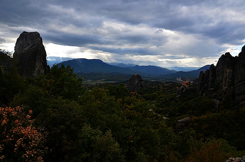 Meteora landscape